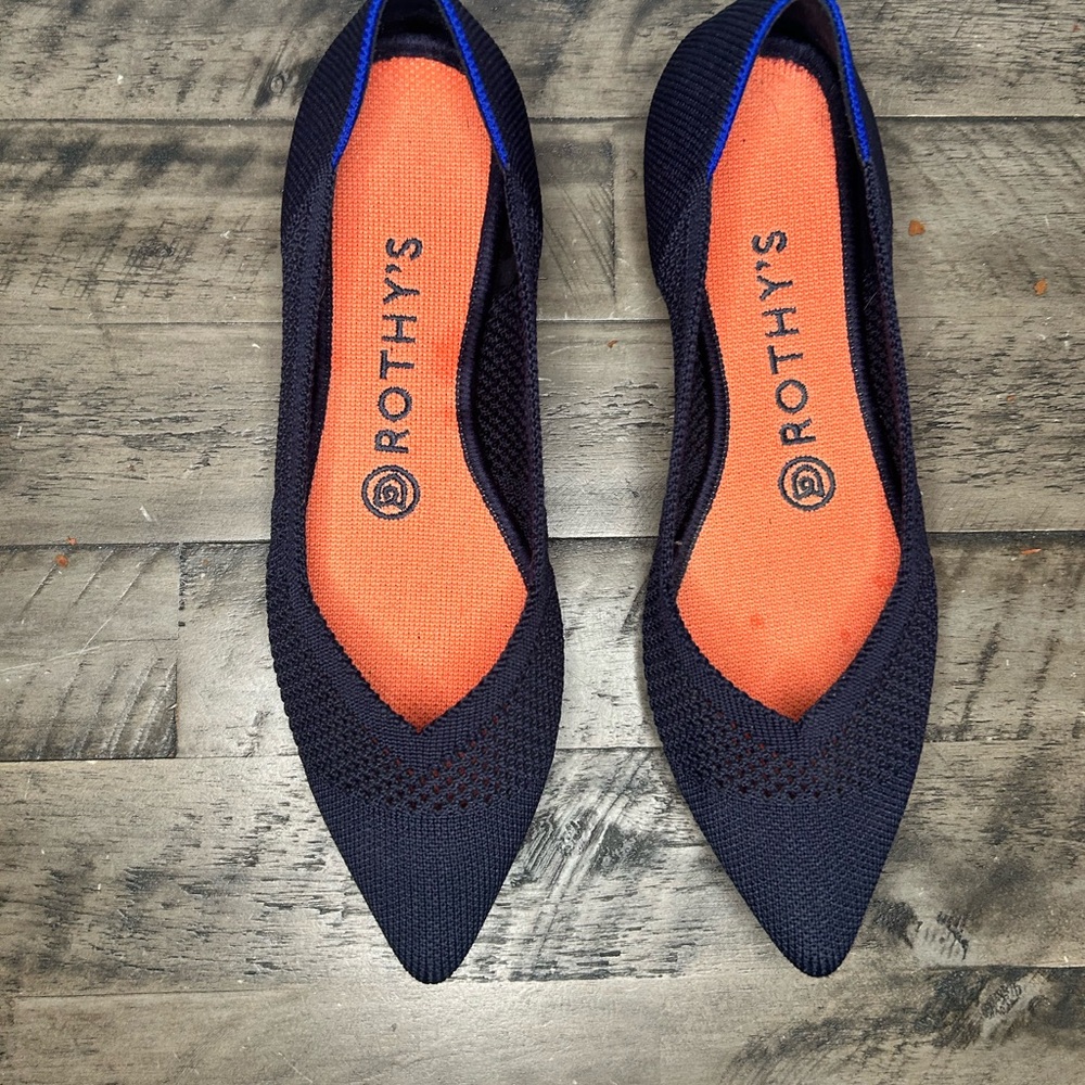 Rothy's Maritime Lattice Stitch Ballet Flat